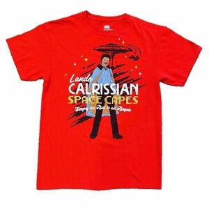 Disneyβs Red Lando Calrissian Space Capes Graphic Tee